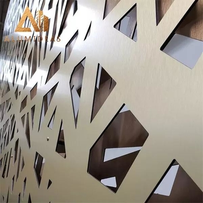 China Outdoor Laser Cut Metal Panels supplier