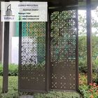 Custom Design 1-3mm Aluminum Perforated Panel for Patio Garden Decoration Powder Coating