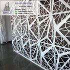 SUDALU Architectural Laser Cutting Panels Outdoor 3D Aluminum Curtain Panel