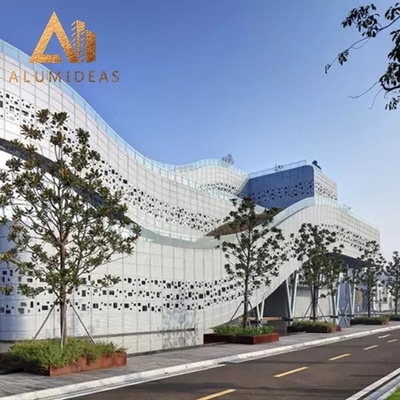 China Aluminum facade panels supplier
