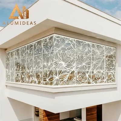 China Architectural Cnc Decorative Laser Cut Aluminum Fence Panels supplier