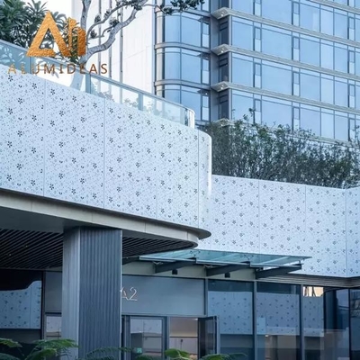 China Custom Wholesale Aluminum Metal Sheet Wall Cladding For Building supplier