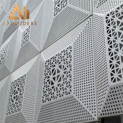 China Aluminum Modern Perforated Metal Decorative Panels Outdoor supplier
