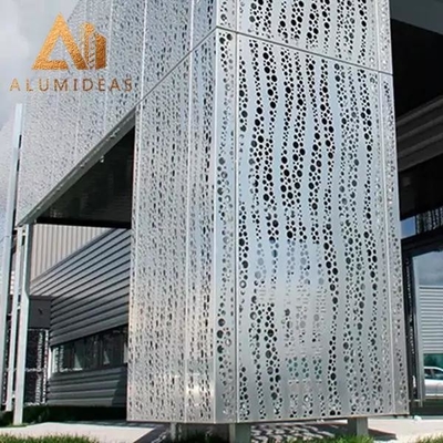 China Aluminum Modern Perforated Metal Wall Panels supplier