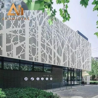 China Decoration Perforated Laser Cut Aluminium Panels supplier