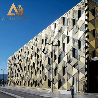 China Manufacturer Aluminum Decoration  Exterior Wall Metal Cladding supplier