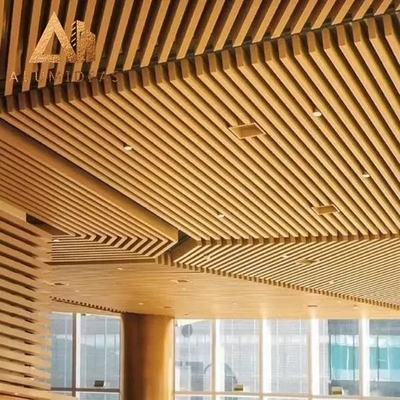 China Solid Aluminum Laser Cut Decorative Metal Ceiling Grid Design supplier