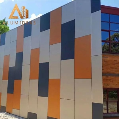 China aluminum plastic composite panel for architectural cladding style supplier