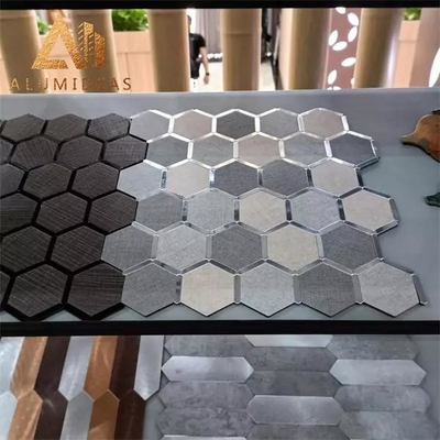 China Aluminum Composite Adhesive Mosaics Tiles supplier