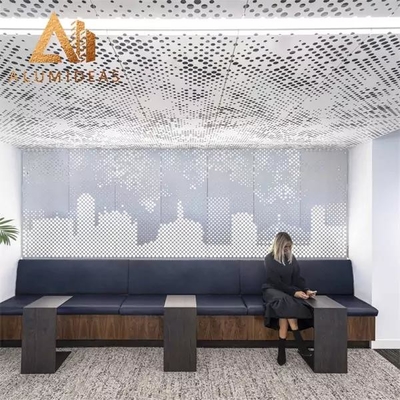 China Office use perforated aluminum ceiling supplier