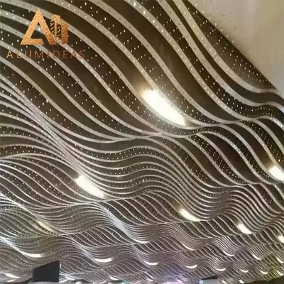 China Aluminum Custom Decoration Metal False Ceiling Materials supplier