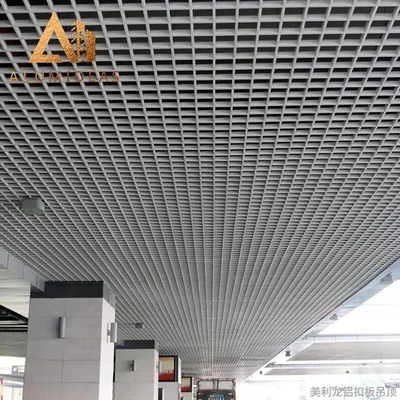China Architectural Wholesale Aluminium Grid Ceiling supplier