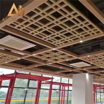 China Aluminum Perforated Grid Style Ceiling supplier