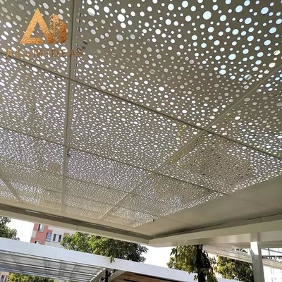 China Aluminum Laser Cutting Decorative Ceiling Sheet supplier