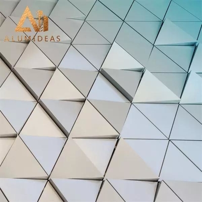 China Aluminum cladding panel triangle supplier