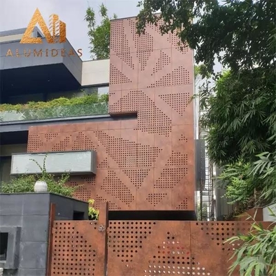 China Decorative exterior metal panels supplier
