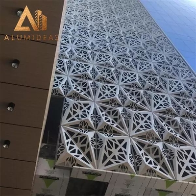 China 3D laser cut aluminum facade supplier