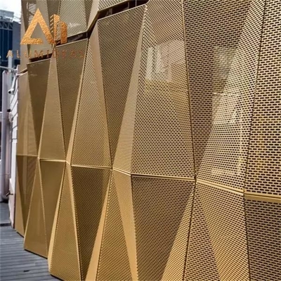 China Aluminum 3D decorative facade supplier