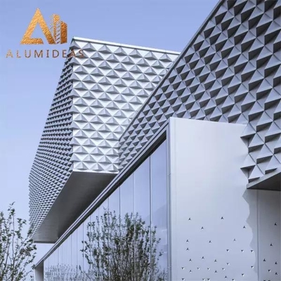 China 3D exterior facade panels supplier