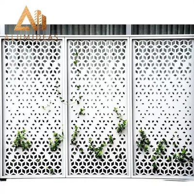 China Aluminum decorative outdoor privacy panels supplier