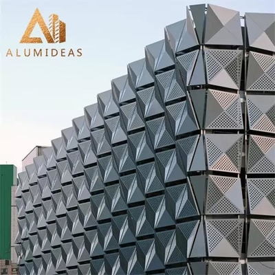 China 3D outdoor facade panels supplier
