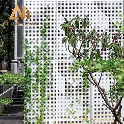 China Perforated decorative aluminum panels supplier