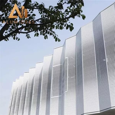 China Aluminum exterior cladding supplier