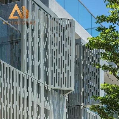 China Perforated Metal Panels Architectural supplier