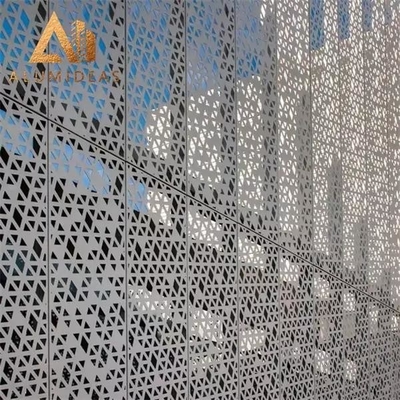 China Laser Cut Perforated Metal Panels supplier