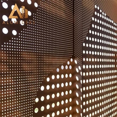 China Perforated cladding panels supplier
