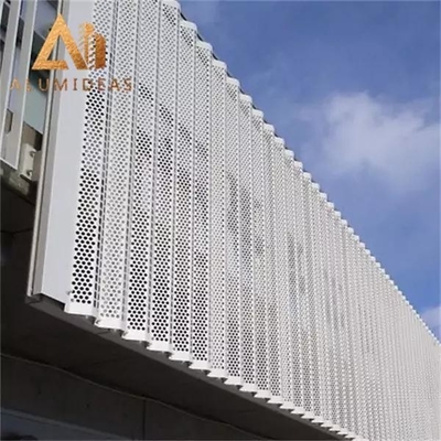 China Outdoor Wall Decorative Powder Coated Aluminum Sheet supplier