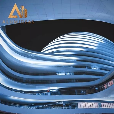China Aluminium facade design supplier