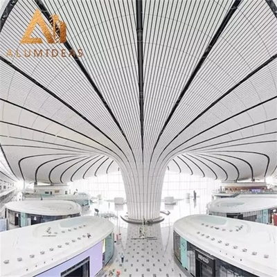 China Metal interior linear ceiling supplier