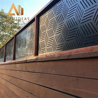 China Decorative Metal Privacy Fence Panels supplier