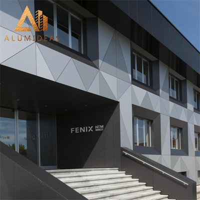 China Decorative external aluminium composite panels supplier