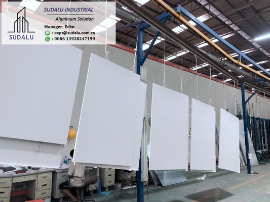 China SUDALU Aluminum Solid Panel With Any RAL Colors Coating supplier