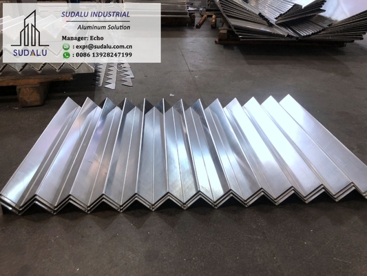 China SUDALU Aluminum Solid Panel Bending Aluminum Panel Welding Shape Aluminum Solid Panel supplier
