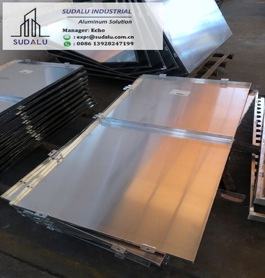 China SUDALU Aluminum Solid Panel Powder Coating PDF Coating Aluminum Panel for Facade Cladding supplier