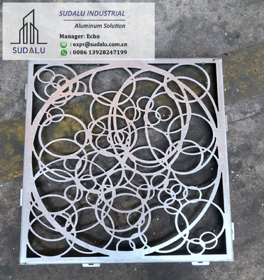 China SUDALU Aluminum CNC Curvel Panel for Decoration from China 2mm Aluminum Expanded Panel supplier