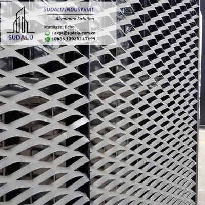 China SUDALU Curtain Wall Exterior Aluminum Facade Metal Screen Panel supplier