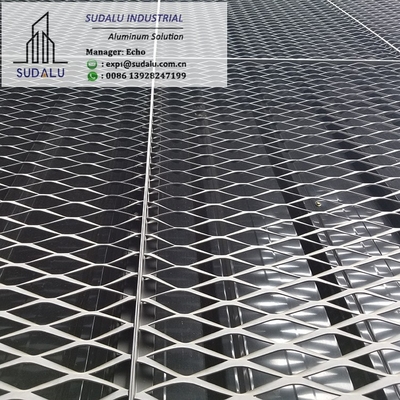 China SUDALU Exterior Building Metal 3D Screen Curtain Wall Cladding Aluminum Panel supplier