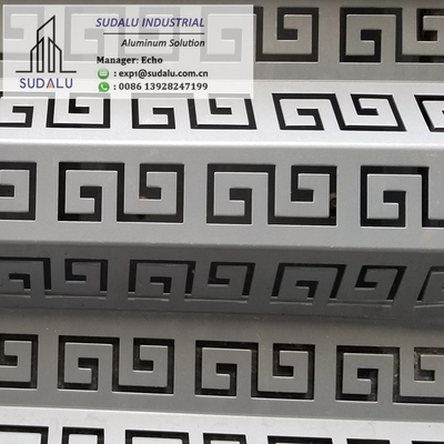 China SUDALU Curtain Wall Panel Exterior Decorative Laser Cut Aluminum panel supplier