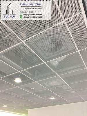 China Manufacturer Aluminum Decoration Perforated Ceiling Panel Screen Interior Decorated Ceiling Sheet supplier