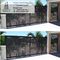 SUDALU Outdoor PVDF Aluminum Perforated Panel Laser Cut Decorative Panel for Gate of Garden/ Garage supplier