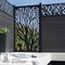 Powder Coated Aluminum Decorative Perforated Panel for Garden Fence Gate supplier